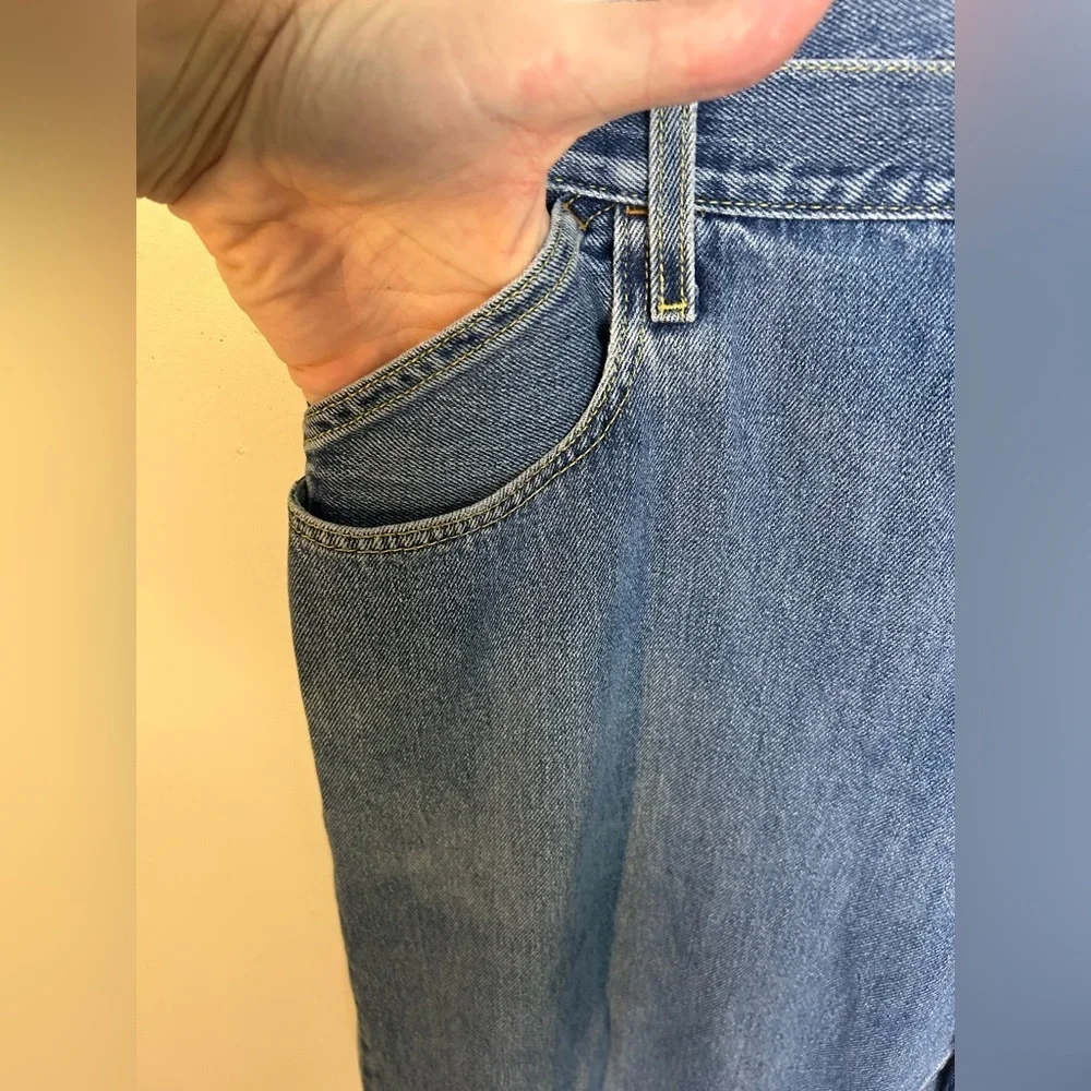 Vintage Levi’s Baggy Silver Tab Mens Size 36X34 Classic Blue Denim Jeans Blue